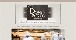 Desktop Screenshot of domiresto.fr